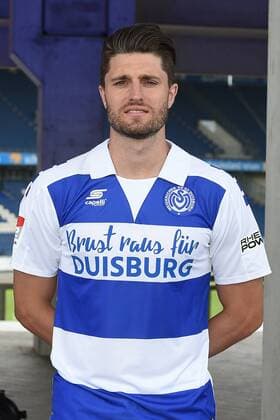 Fußball 2. Bundesliga Offizieller Fototermin MSV Duisburg am 15.07.2017 in der Schauinsland-Reisen-Arena in Duisburg Moritz Stoppelkamp ( Duisburg ) xRx