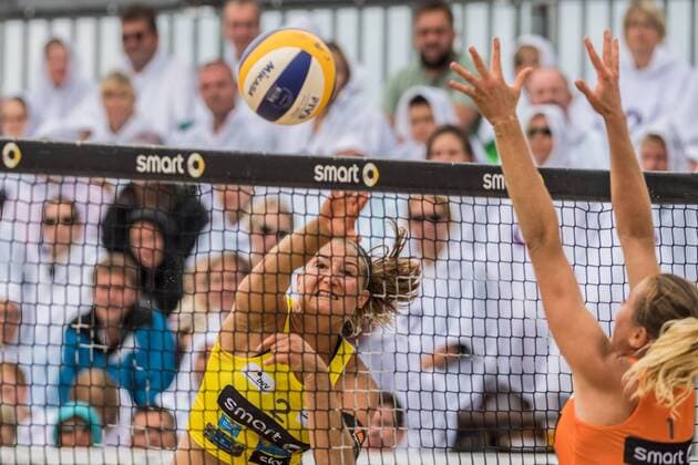 smart Beach Tour 2017 - Supercup Binz am 16.07.2017 Sabrina Karnbaum (AllgaeuStrom Beach Volleys Sonthofen); smart Beach Tour 2017 - Supercup Binz am 16.07.2017, Binz. xPWx
