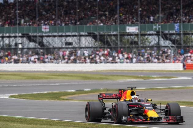 Motorsports: FIA Formula One World Championship WM Weltmeisterschaft 2017, Grand Prix of Great Britain, 3 Daniel Ricciardo (AUS, Red Bull Racing), Silverstone Great Britain xHOCHxZWEIx