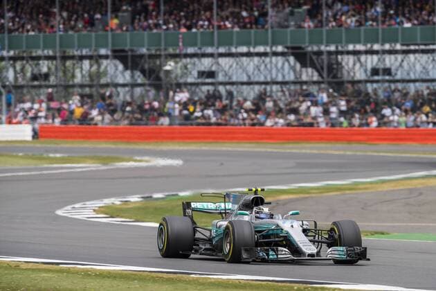 Motorsports: FIA Formula One World Championship WM Weltmeisterschaft 2017, Grand Prix of Great Britain, 77 Valtteri Bottas (FIN, Mercedes AMG Petronas F1 Team), Silverstone Great Britain xHOCHxZWEIx