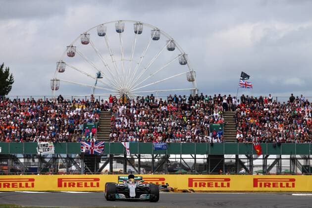 British Grand Prix, Silverstone 13 - 16 July 2017 16.07.2017 - Race, Lewis Hamilton (GBR) Mercedes AMG F1 W08 