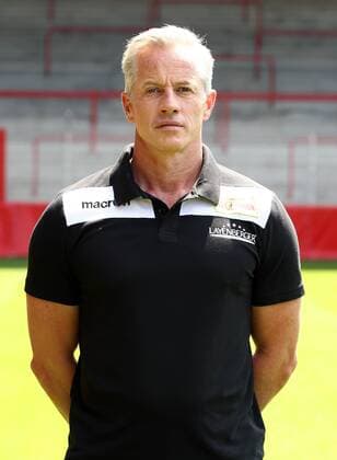 Trainer Jens Keller Fußball Fussball 2.Bundesliga Herren DFL Porträttermin Saison 2017 2018 17.07.2017 1.FC Union Berlin FCU , Porträt, Vorstellung, Präsentation, Pressetermin