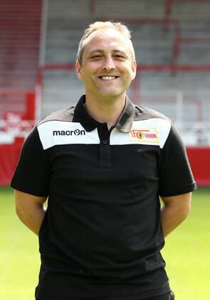 Masseur Thomas Riedel Fußball Fussball 2.Bundesliga Herren DFL Porträttermin Saison 2017 2018 17.07.2017 1.FC Union Berlin FCU , Porträt, Vorstellung, Präsentation, Pressetermin