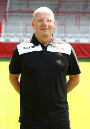 Betreuer Sven Weinel Fußball Fussball 2.Bundesliga Herren DFL Porträttermin Saison 2017 2018 17.07.2017 1.FC Union Berlin FCU , Porträt, Vorstellung, Präsentation, Pressetermin
