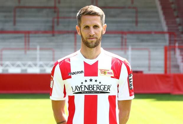 Christoph Schösswendter Fußball Fussball 2.Bundesliga Herren DFL Porträttermin Saison 2017 2018 17.07.2017 1.FC Union Berlin FCU , Porträt, Vorstellung, Präsentation, Pressetermin