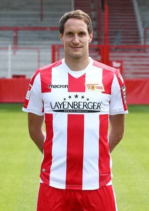 Stephan Fürstner Fußball Fussball 2.Bundesliga Herren DFL Porträttermin Saison 2017 2018 17.07.2017 1.FC Union Berlin FCU , Porträt, Vorstellung, Präsentation, Pressetermin