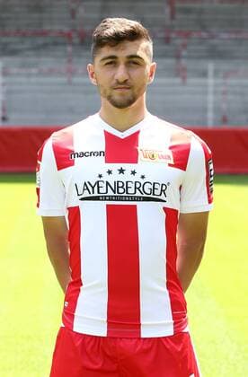 Berkan Taz Fußball Fussball 2.Bundesliga Herren DFL Porträttermin Saison 2017 2018 17.07.2017 1.FC Union Berlin FCU , Porträt, Vorstellung, Präsentation, Pressetermin