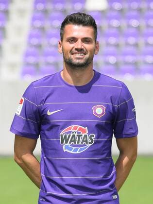 Fussball 2.Bundesliga Aue, 17.07.2017, Erzgebirgsstadion, Fussball, 2.Bundesliga, FC Erzgebirge Aue , GER, Porträttermin 2017 2018 , Im Bild: Albert Bunjaku. ,