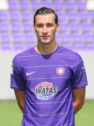 Fussball 2.Bundesliga Aue, 17.07.2017, Erzgebirgsstadion, Fussball, 2.Bundesliga, FC Erzgebirge Aue , GER, Porträttermin 2017 2018 , Im Bild: Dominik Wydra. ,