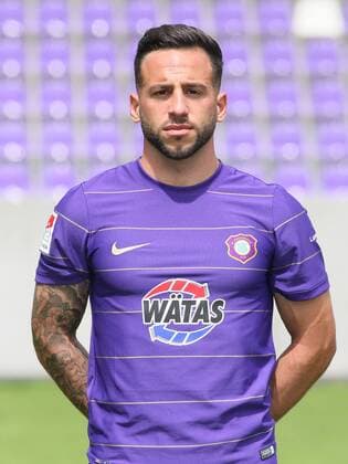 Fussball 2.Bundesliga Aue, 17.07.2017, Erzgebirgsstadion, Fussball, 2.Bundesliga, FC Erzgebirge Aue , GER, Porträttermin 2017 2018 , Im Bild: Calogero Rizzuto. ,