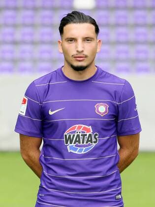 Fussball 2.Bundesliga Aue, 17.07.2017, Erzgebirgsstadion, Fussball, 2.Bundesliga, FC Erzgebirge Aue , GER, Porträttermin 2017 2018 , Im Bild: Arianit Ferati. ,