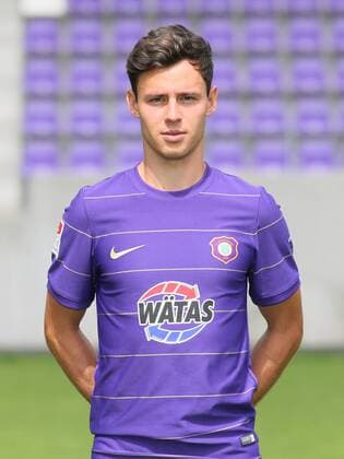 Fussball 2.Bundesliga Aue, 17.07.2017, Erzgebirgsstadion, Fussball, 2.Bundesliga, FC Erzgebirge Aue , GER, Porträttermin 2017 2018 , Im Bild: Clemens Fandrich. ,