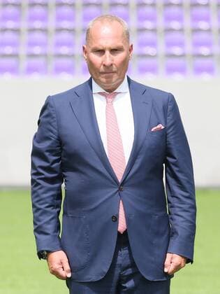 Fussball 2.Bundesliga Aue, 17.07.2017, Erzgebirgsstadion, Fussball, 2.Bundesliga, FC Erzgebirge Aue , GER, Porträttermin 2017 2018 , Im Bild: Präsident Helge Leonhardt. ,