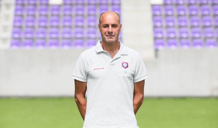 Fussball 2.Bundesliga Aue, 17.07.2017, Erzgebirgsstadion, Fussball, 2.Bundesliga, FC Erzgebirge Aue , GER, Porträttermin 2017 2018 , Im Bild: Fitnesstrainer Werner Schoupa. ,