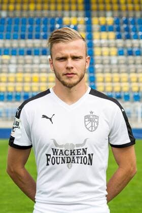 Porträt: Fußball, GER, 3.Liga, Porträttermin 2017 2018, FC Carl Zeiss Jena, Guillaume Cros Ernst Abbe Sportfeld
