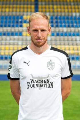 Porträt: Fußball, GER, 3.Liga, Porträttermin 2017 2018, FC Carl Zeiss Jena, Justin Gerlach Ernst Abbe Sportfeld