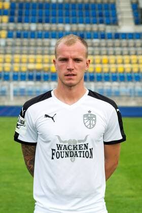 Porträt: Fußball, GER, 3.Liga, Porträttermin 2017 2018, FC Carl Zeiss Jena, Rene Eckardt Ernst Abbe Sportfeld