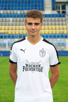 Porträt: Fußball, GER, 3.Liga, Porträttermin 2017 2018, FC Carl Zeiss Jena, Tom Krahnert Ernst Abbe Sportfeld