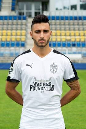 Porträt: Fußball, GER, 3.Liga, Porträttermin 2017 2018, FC Carl Zeiss Jena, Davud Tuma Ernst Abbe Sportfeld