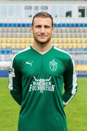 Porträt: Fußball, GER, 3.Liga, Porträttermin 2017 2018, FC Carl Zeiss Jena, Jo Coppens Torwart Ernst Abbe Sportfeld