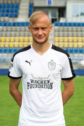 Porträt: Fußball, GER, 3.Liga, Porträttermin 2017 2018, FC Carl Zeiss Jena, Maximilian Weiß Ernst Abbe Sportfeld