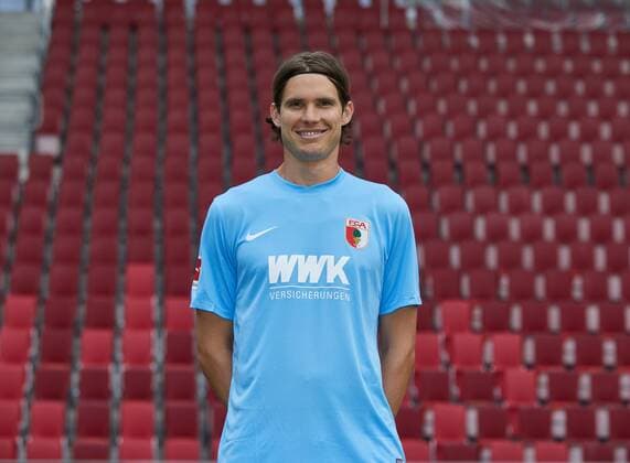 Marwin Hitz (Torwart), Fußball, GER, 1. BL, Porträttermin 2017 2018, FC Augsburg,