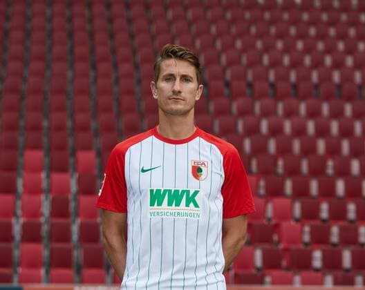 Paul Verhaegh, Fußball, GER, 1. BL, Porträttermin 2017 2018, FC Augsburg,