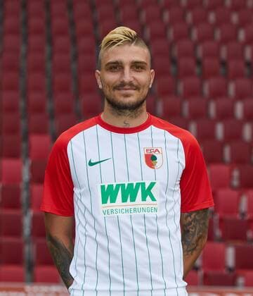 Konstantinos Stafylidis, Fußball, GER, 1. BL, Porträttermin 2017 2018, FC Augsburg,