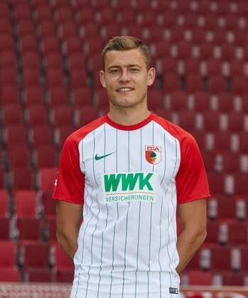 Alfred Finnbogason, Fußball, GER, 1. BL, Porträttermin 2017 2018, FC Augsburg,