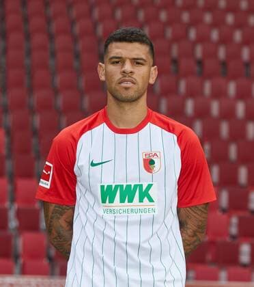 Shawn Parker, Fußball, GER, 1. BL, Porträttermin 2017 2018, FC Augsburg,