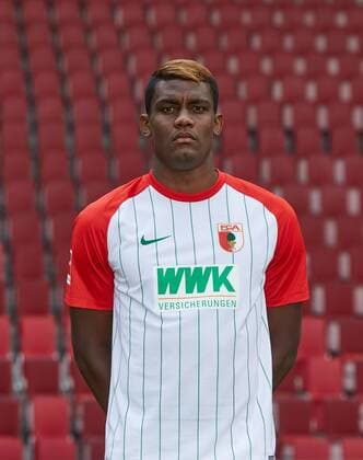 Sergio Cordova, Fußball, GER, 1. BL, Porträttermin 2017 2018, FC Augsburg,