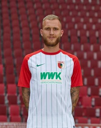 Tim Rieder, Fußball, GER, 1. BL, Porträttermin 2017 2018, FC Augsburg,