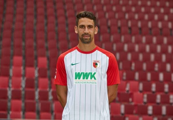 Rani Khedira, Fußball, GER, 1. BL, Porträttermin 2017 2018, FC Augsburg,