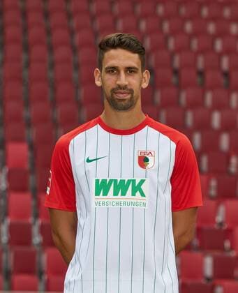 Rani Khedira, Fußball, GER, 1. BL, Porträttermin 2017 2018, FC Augsburg,