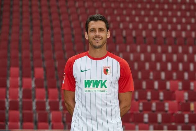 Gojko Kacar, Fußball, GER, 1. BL, Porträttermin 2017 2018, FC Augsburg,
