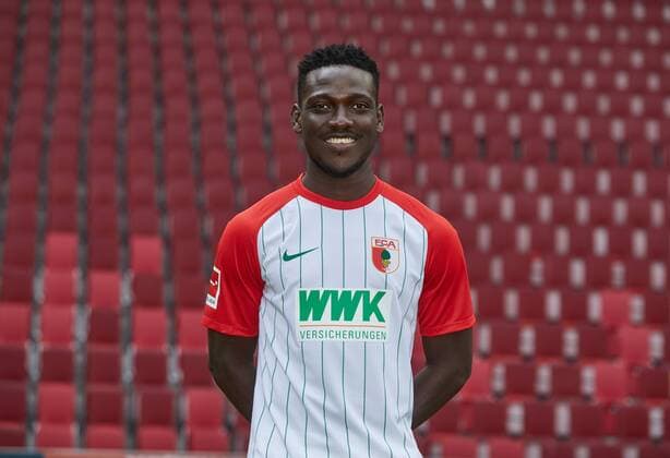 Daniel Opare, Fußball, GER, 1. BL, Porträttermin 2017 2018, FC Augsburg,