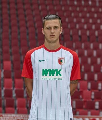 Jeffrey Gouweleeuw, Fußball, GER, 1. BL, Porträttermin 2017 2018, FC Augsburg,