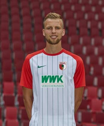 Marvin Friedrich, Fußball, GER, 1. BL, Porträttermin 2017 2018, FC Augsburg,