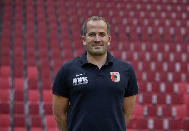 Manuel Baum (Trainer), Fußball, GER, 1. BL, Porträttermin 2017 2018, FC Augsburg,