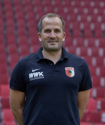 Manuel Baum (Trainer), Fußball, GER, 1. BL, Porträttermin 2017 2018, FC Augsburg,