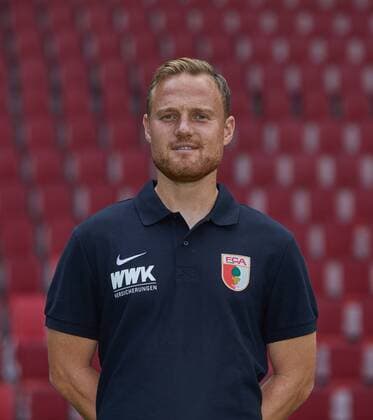 Jonas Scheuermann (Co-Trainer), Fußball, GER, 1. BL, Porträttermin 2017 2018, FC Augsburg,
