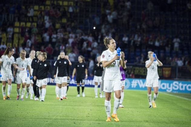 German team after the game Women s Euro 2017, Germany - Sweden, 0-0, Rat Verlegh Stadion, Breda Netherlands, 2017-07-17  xTÄRNHUVUDxANNAx AB_110151981