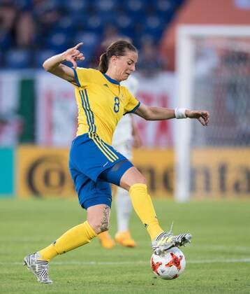 Lotta Schelin (SWE) Vorrunde: Deutschland - Schweden in Breda am 17.07.2017. UEFA Fussball Frauen Europameisterschaft 2017 in den Niederlanden,