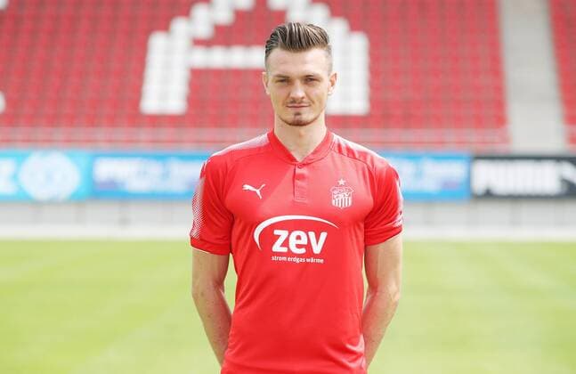 Zwickau - Fussball 3.Liga Zwickau, 18.07.2017, Fussball, 3.Liga, GER, Porträttermin 2017 2018. FSV Zwickau , Im Bild; Alexander Sorge. ,