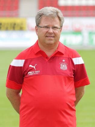 Zwickau - Fussball 3.Liga Zwickau, 18.07.2017, Fussball, 3.Liga, GER, Porträttermin 2017 2018, FSV Zwickau , Im Bild; Mannschaftsarzt Reinhold Müller Mueller. ,