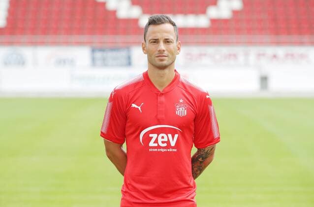 Zwickau - Fussball 3.Liga Zwickau, 18.07.2017, Fussball, 3.Liga, GER, Porträttermin 2017 2018, FSV Zwickau , Im Bild; Ronny Garbuschewski. ,