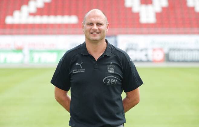 Zwickau - Fussball 3.Liga Zwickau, 18.07.2017, Fussball, 3.Liga, GER, Porträttermin 2017 2018, FSV Zwickau , Im Bild; Sportdirektor David Wagner. ,