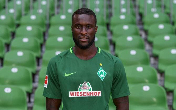 FUSSBALL 1. BUNDESLIGA SAISON 2017 2018 Porträttermin SV Werder Bremen: Lamine Sane Bremen