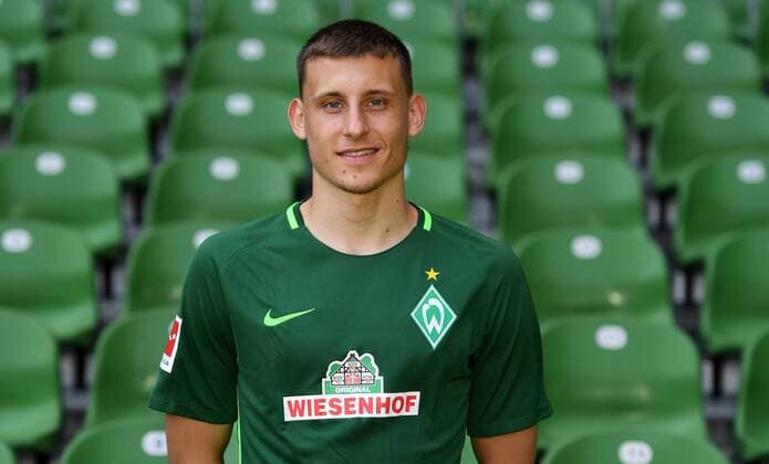FUSSBALL 1. BUNDESLIGA SAISON 2017 2018 Porträttermin SV Werder Bremen: Maximilian Eggestein Bremen