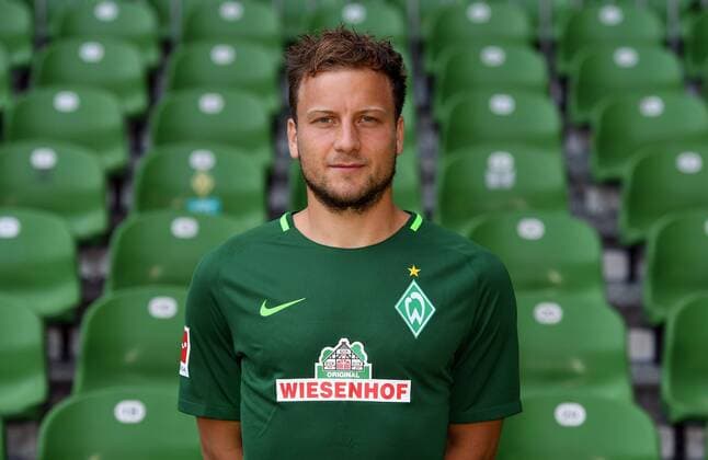 FUSSBALL 1. BUNDESLIGA SAISON 2017 2018 Porträttermin SV Werder Bremen: Philipp Bargfrede Bremen